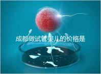 成都做試管嬰兒的價(jià)格是多少?做一個(gè)三代試管嬰兒需要多少錢?