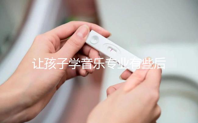讓孩子學(xué)音樂(lè)專業(yè)有些后悔了,沒“錢途”并非主要原因